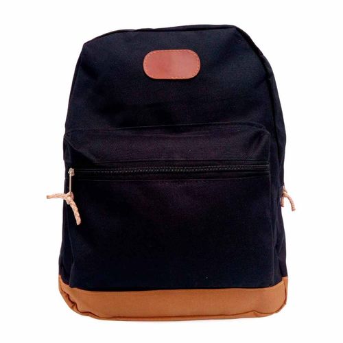 Mochila Mago Escolar Bicolor Negro-Oro
