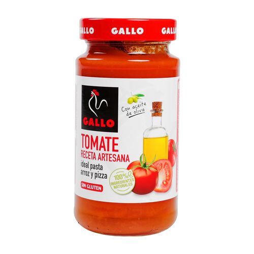 Salsa Gallo para Pasta Tomate Receta Artesanal 400g