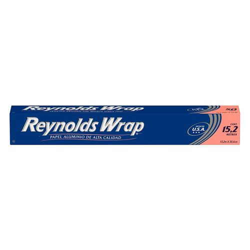 Papel Aluminio Reynolds Wrap 15.2m