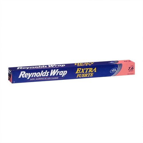 Papel Aluminio Reynolds 1 Rollo (7.6m x 45.7cm)