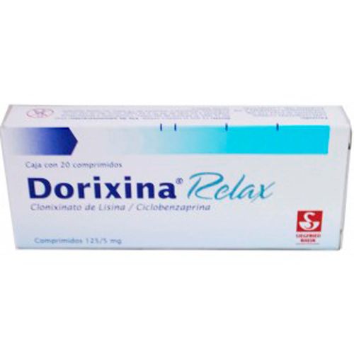 Comprimidos Dorixina Relax Caja con 20 Comprimidos
