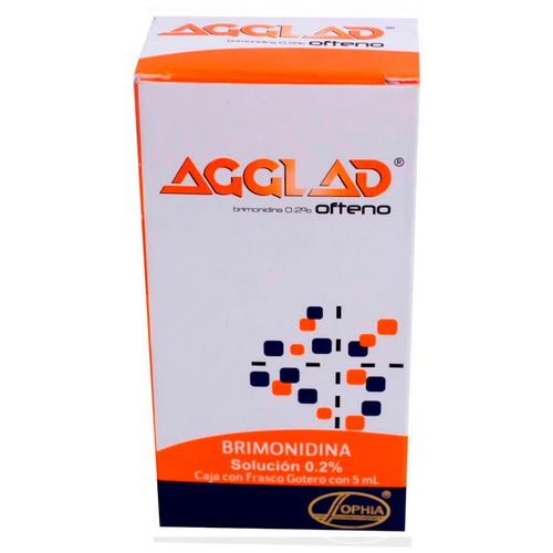 Solución Oftálmica Agglad 2mg Frasco Gotero con 5ml