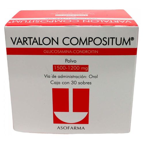 Polvo Vartalon Compositum 1500mg/1200mg Caja con 30 Sobres