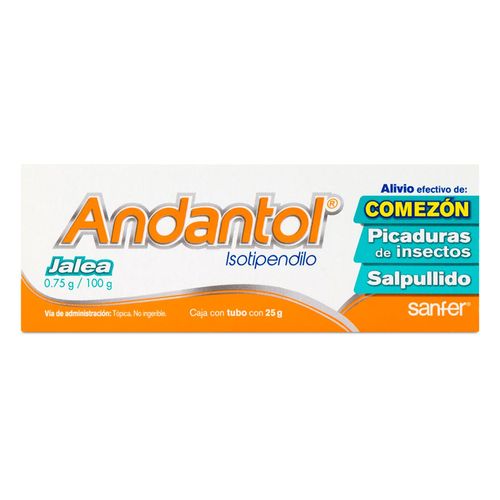 Jalea Tópica Andantol Tubo con 25g