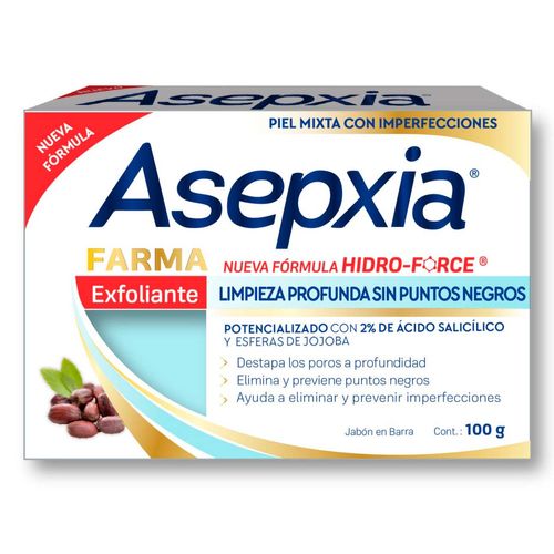 Jabón en Barra Asepxia Farma Exfoliante Extremo 100g