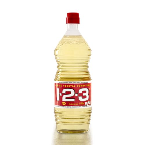 Aceite 123 Vegetal 123 1L