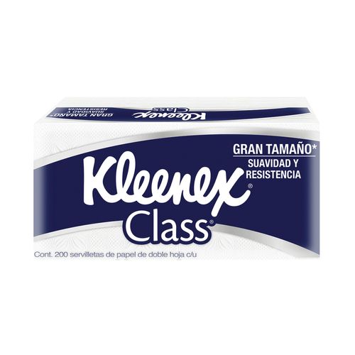 Servilletas Kleenex class hojas dobles 200 Servilletas
