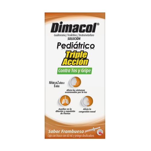 Dimacol Pediátrico Jarabe para la Tos Triple Acción 150ml