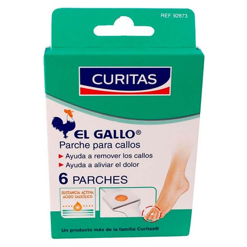 Parches para Callos Curitas El gallo 6 Parches