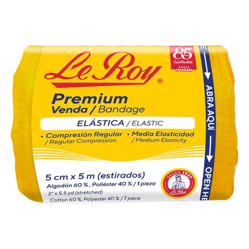 Venda Elástica Le Roy Premium (5cm x 5m)