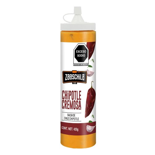 Salsa Zaaschila Chipotle Cremosa 425g