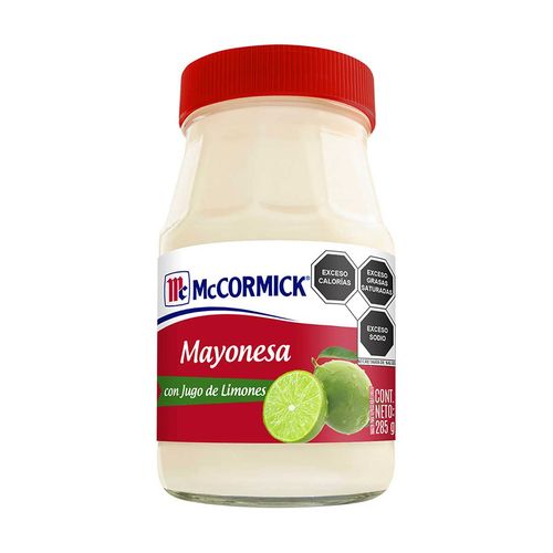 Mayonesa Mccormick Con Jugo De Limón 285g