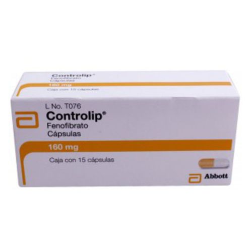 Cápsulas ControLip-160mg Caja con 15 Cápsulas