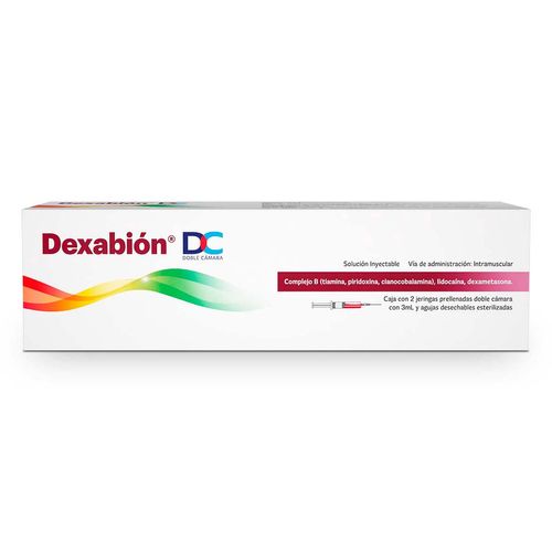 Solución Dexabión DC Caja con 2 Jeringas