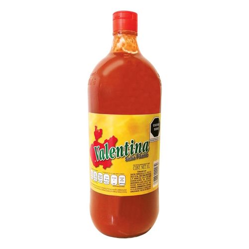 Salsa Valentina Etiqueta Roja Picante de 1L