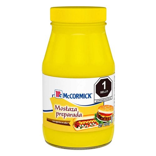 Mostaza Mccormick Preparada 210g