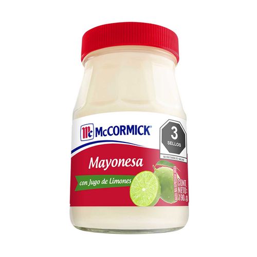 Mayonesa Mccormick Con Limón 190g