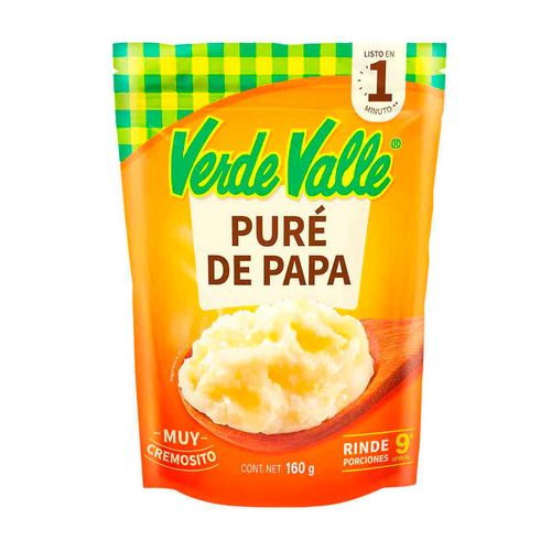 Puré de Papa Verde Valle 160g