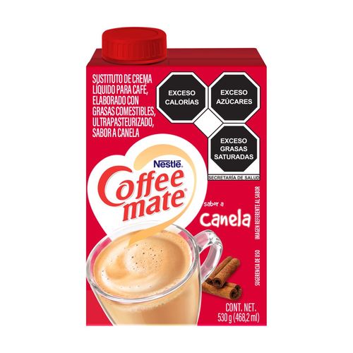 Sustituto De Crema Para Café Coffee Mate Líquido Sabor Canela 530g