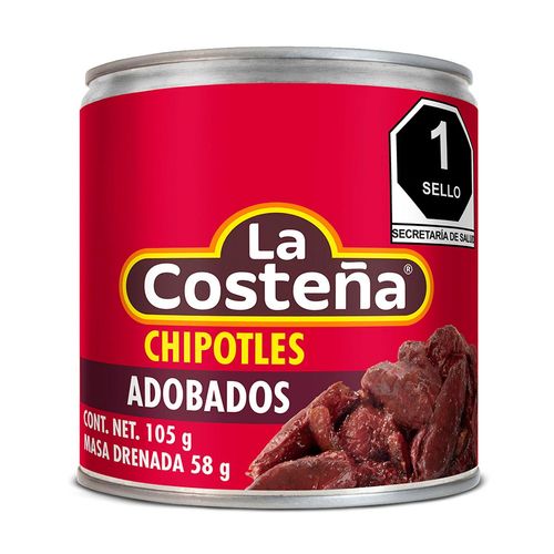 Chiles Chipotles La Costeña Adobados 105g