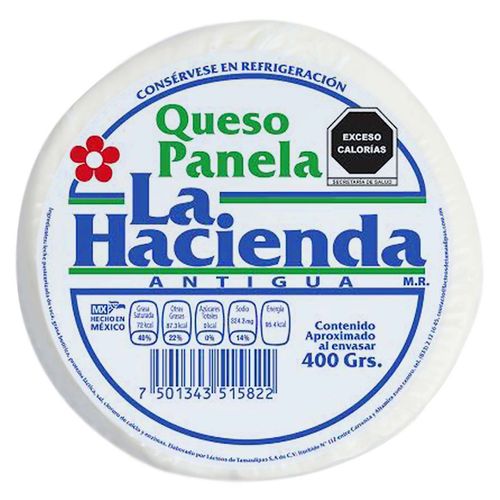 Queso La Hacienda Antigua Panela 400 g