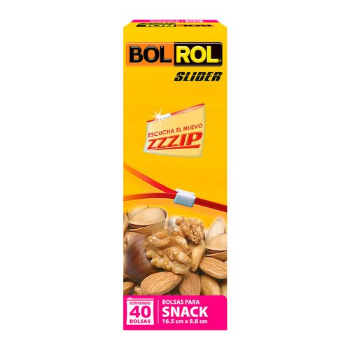 Bolsas para Snacks Bol Rol Snack 40 Bolsas