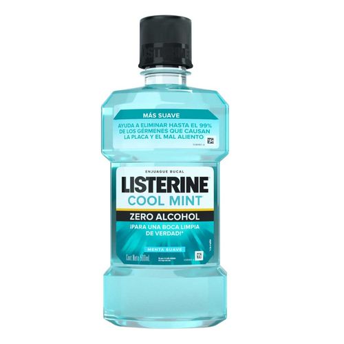 Enjuague Bucal Listerine Cool Mint Zero Alcohol 500ml