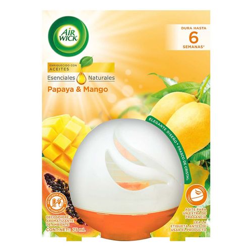 Aromatizante Ambiental Air Wick Decosphere Magnolia y Cherry 75ml