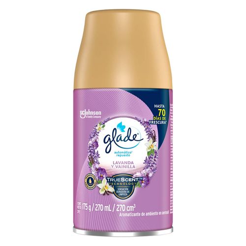 Repuesto de Aromatizante Glade Lavanda y Vainilla Repuesto 270ml