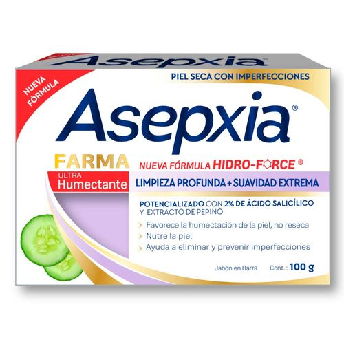 Jabón en Barra Asepxia Farma Ultra Humectación 100g