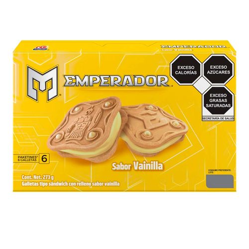 Galleta Emperador Vainilla 273g