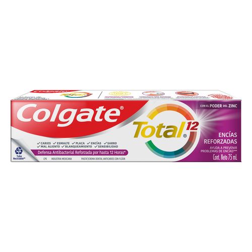 Pasta Dental Colgate Total 12 Encías Reforzadas 75ml