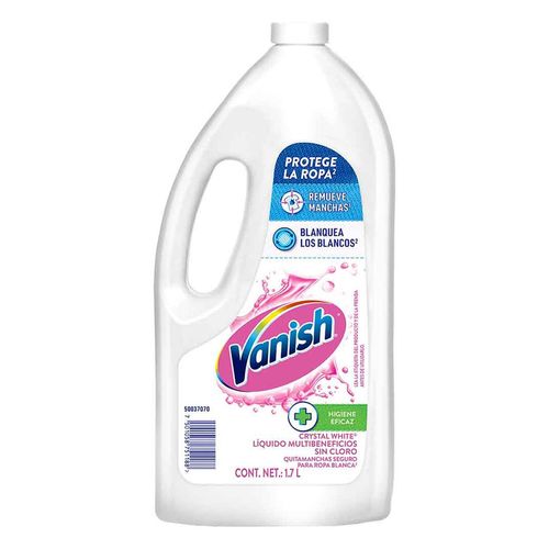 Quitamanchas Líquido Vanish Crystal White para Ropa Blanca 1.7L