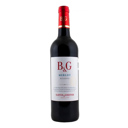 Vino Tinto Francés B&G Reserva Merlot 750 ml