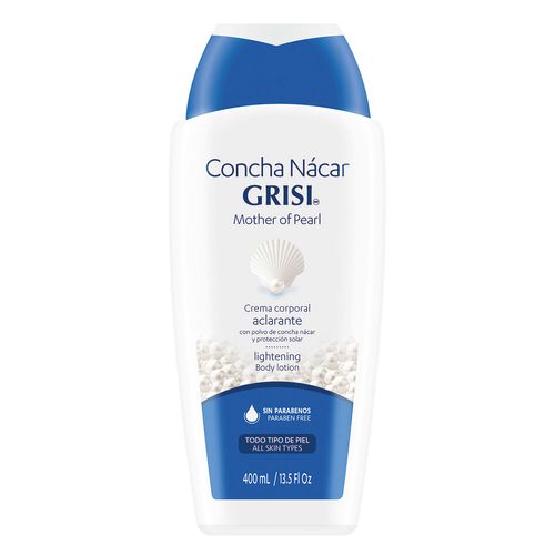 Crema Corporal Líquida Grisi Concha Nácar 400ml