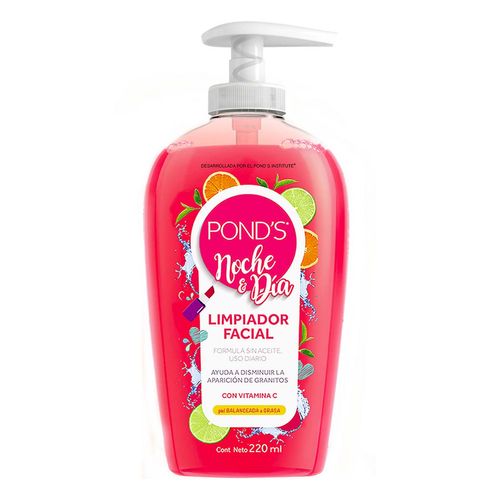 Limpiador Facial Pond's Noche y Día 220ml