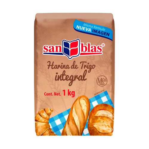 Harina San Blas de Trigo Integral 1kg