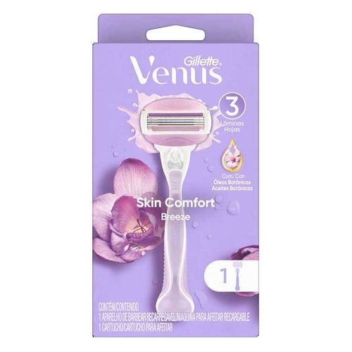 Venus Breeze Rastrillo para Afeitar con Aceites Botánicos 1 Unidad