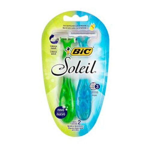 Rastrillo Bic Soleil 3 Hojas de Acero Inoxidable
