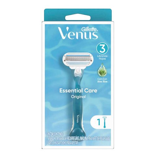 Rastrillo para Afeitar Venus Recargable con Aloe 1 Unidad
