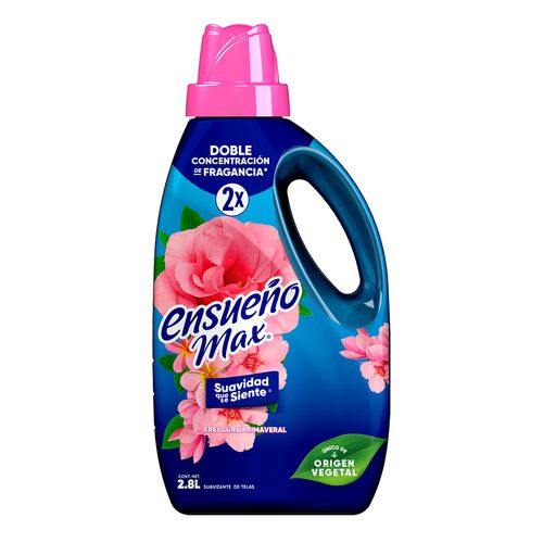 Suavizante de Telas Ensueño Color Plus Origen Vegetal Frescura Primaveral 2.8L