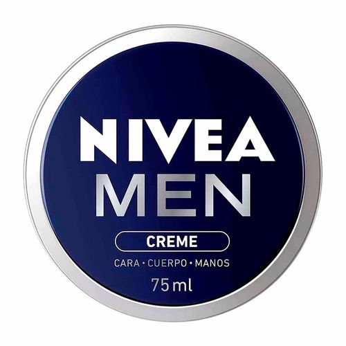 Crema corporal NIVEA MEN Creme humectante para cuerpo, rostro y manos 75 ml