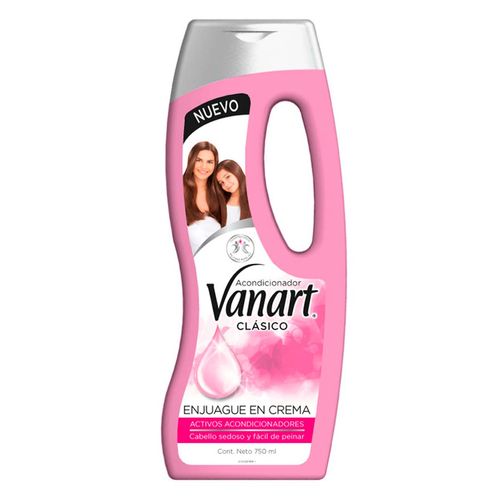 Acondicionador Vanart Clásico Enjuague Rosa 750ml
