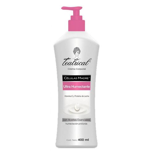 Crema Corporal Teatrical Celulas Madre Ultra Humectante 400ml