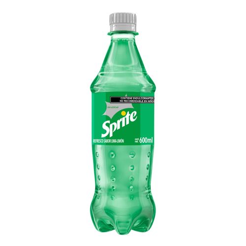 Refresco Sprite Sin Azúcar Sabor Lima-Limón 600ml