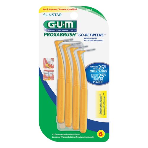 Cepillo Interdental GUM Go-Between 6 Cepillos