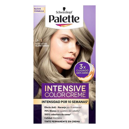 Tinte de Cabello Palette Color Creme Rubio Extra Claro Cenizo 9-1