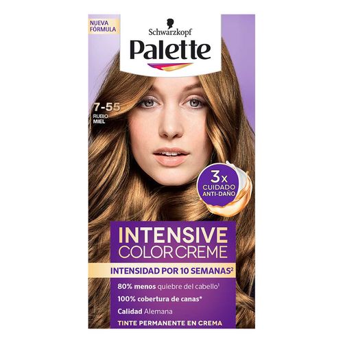 Tinte de Cabello Palette Color Creme Rubio Miel 7-55