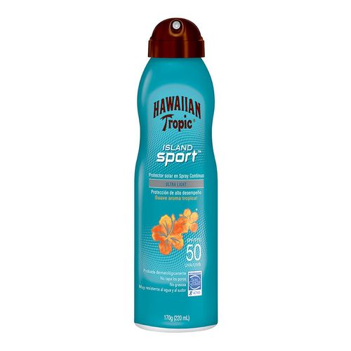 Protector Solar Hawaiian Tropic Island Sport 50 FPS C-Spray 170g
