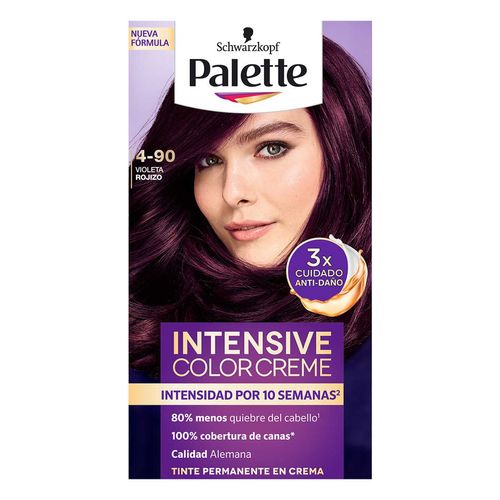 Tinte de Cabello Palette Color Creme Violeta Rojizo 4-90